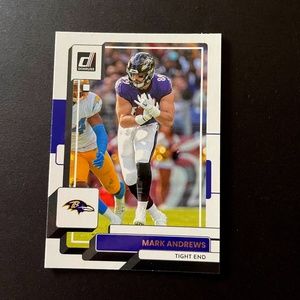 Mark Andrews: Baltimore Ravens, Tight End 2022 Panini Donruss Football #188